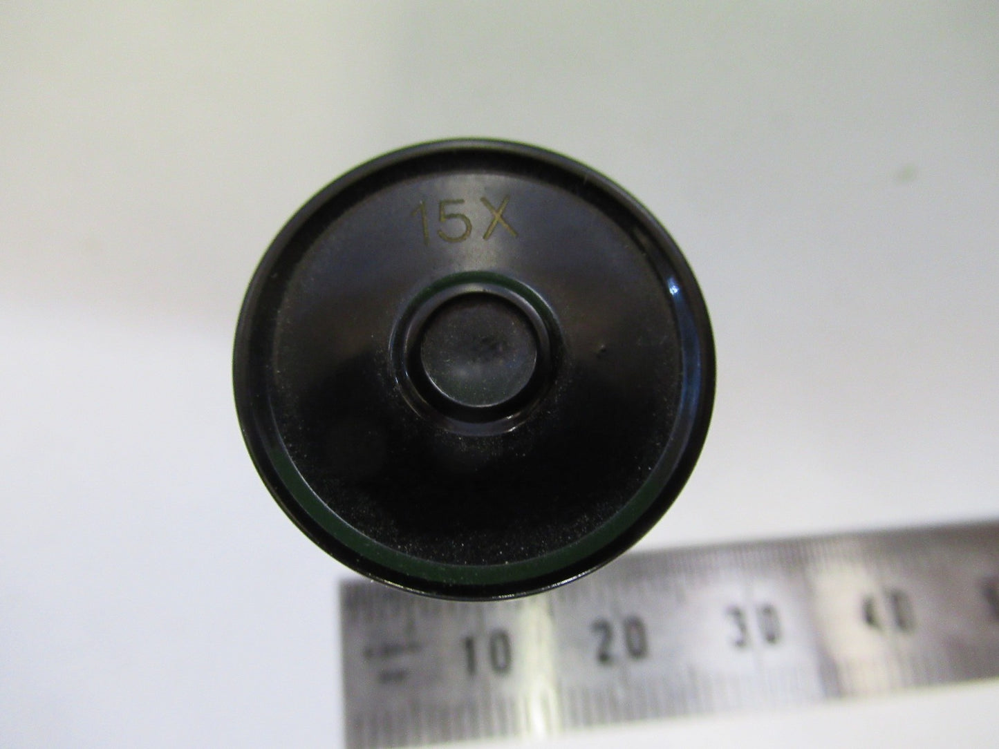 PRECISION JAPAN 15X OCULAR 18mm dia EYEPIECE MICROSCOPE PART AS PICTURED U9-A-19