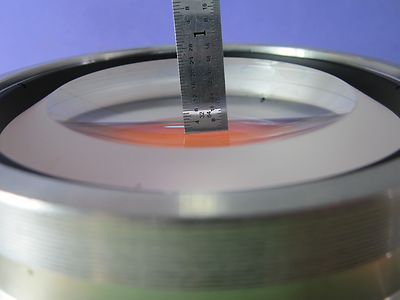 Optical Huge Convex Concave Mounted Lens Mil Spec Laser Optics Bn