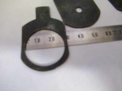 ENGLISH SCOPE CONDENSER SLIDES UK MICROSCOPE PART AS PICTURED X9-B-34