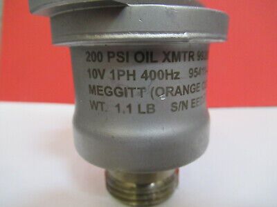 MEGGITT TRANSMITTER PRESSURE 418-10054 AIRCRAFT PART AS PICTURED &F6-A-81