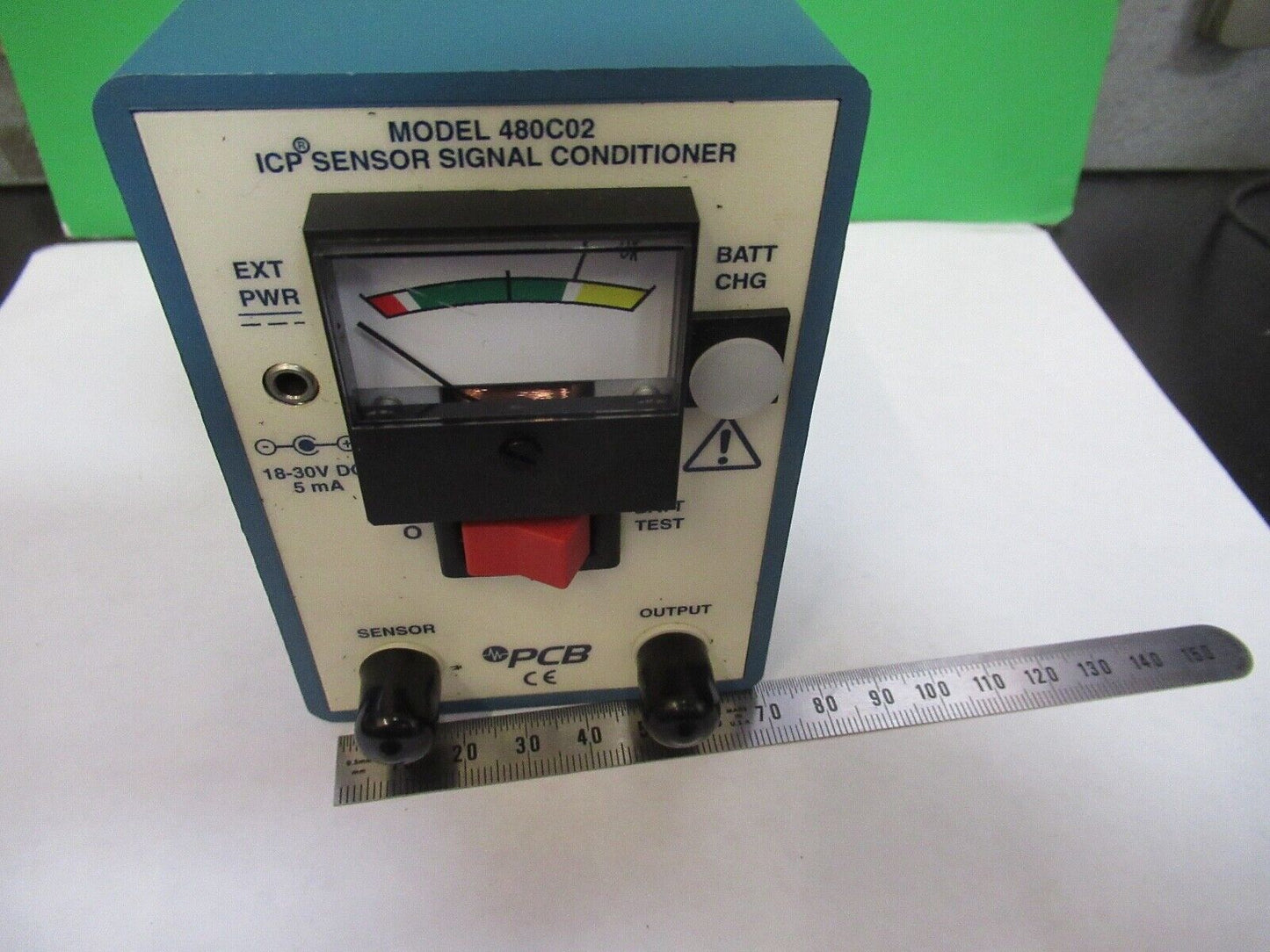 PCB PIEZOTRONICS 480C02 ICP POWER ACCELEROMETER SENSOR CONDITIONER  G7-A-76