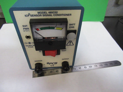 PCB PIEZOTRONICS 480C02 ICP POWER ACCELEROMETER SENSOR CONDITIONER  G7-A-76