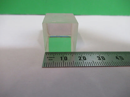 BAUSCH LOMB GLASS PRISM OPTICS MICROSCOPE OPTICAL PART AS PICTURED 98-A-06