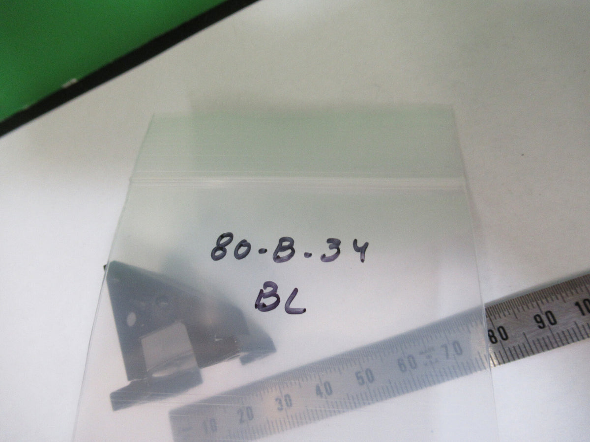 BAUSCH LOMB GLASS PRISM HEAD OPTICS MICROSCOPE PART AS PICTURED 80-B-34