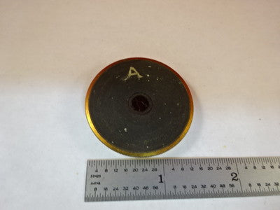 Microscope Brass Antique Piece Optics AS IS B
