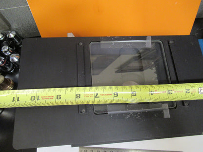 BAUSCH LOMB MICROTECH XY STAGE TABLE MICROSCOPE PART AS PICTURED Y3-A-35