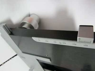 MICROSCOPE DIALUX LEITZ WETZLAR GERMANY STAGE MICROMETER TABLE OPTICS BIN#K8i