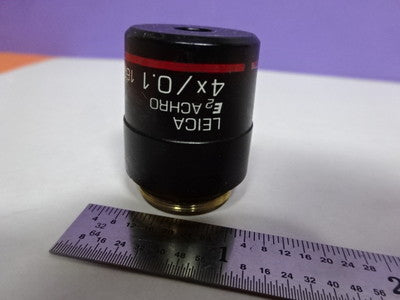 Leica Germany Objective Achro 4X Optics Microscope Part