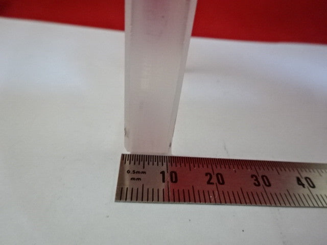 SLAB POLISHED SYNTHETIC QUARTZ SINGLE CRYSTAL HIGH PRESSURE SEED INSIDE &5-DT-D