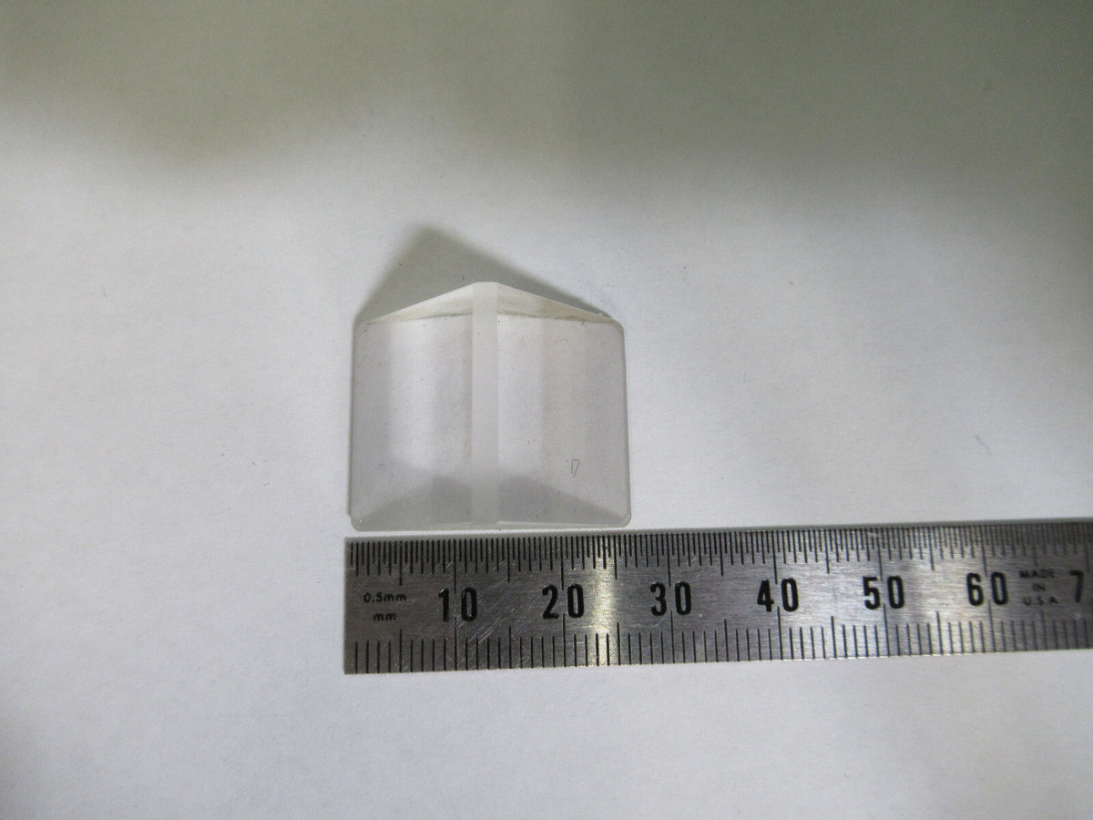 Bausch & Lomb Glass Prism Optics Microscope Optical Part