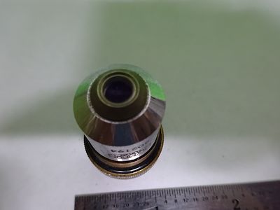 FOR PARTS MICROSCOPE OLYMPUS M10 OBJECTIVE  JAPAN OPTICS BIN#K1-M-17