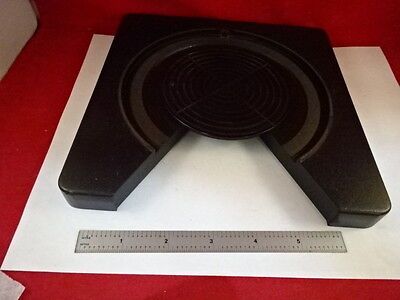 LEITZ WETZLAR GERMANY 573008 ROTATABLE STAGE POL MICROSCOPE PART AS IS &81-A-42