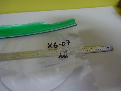 MICROSCOPE PART STAGE SPECIMEN TABLE GLASS PLATE OPTICS AS IS BIN#X6-07