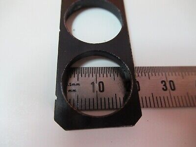 EMPTY SLIDE WITHOUT OPTICS LENSES MICROSCOPE AS PICTURED &14-B-31