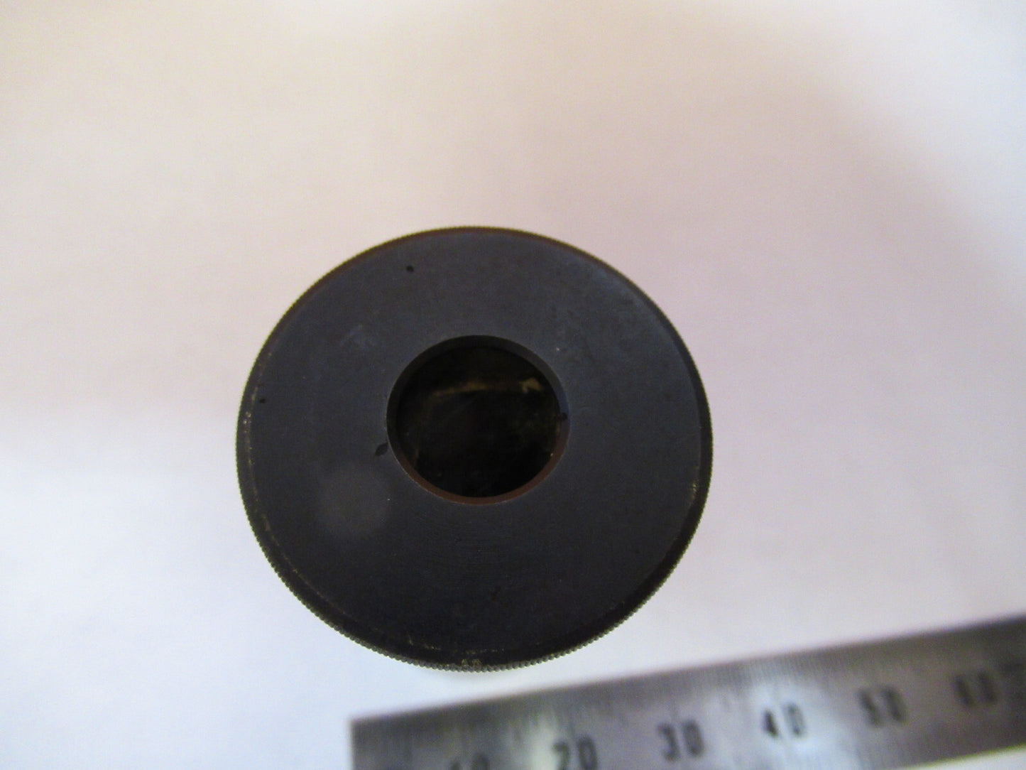 ANTIQUE BRASS POLARIZER EYEPIECE BECK LONDON MICROSCOPE PART AS PICTURED Y2-A-65