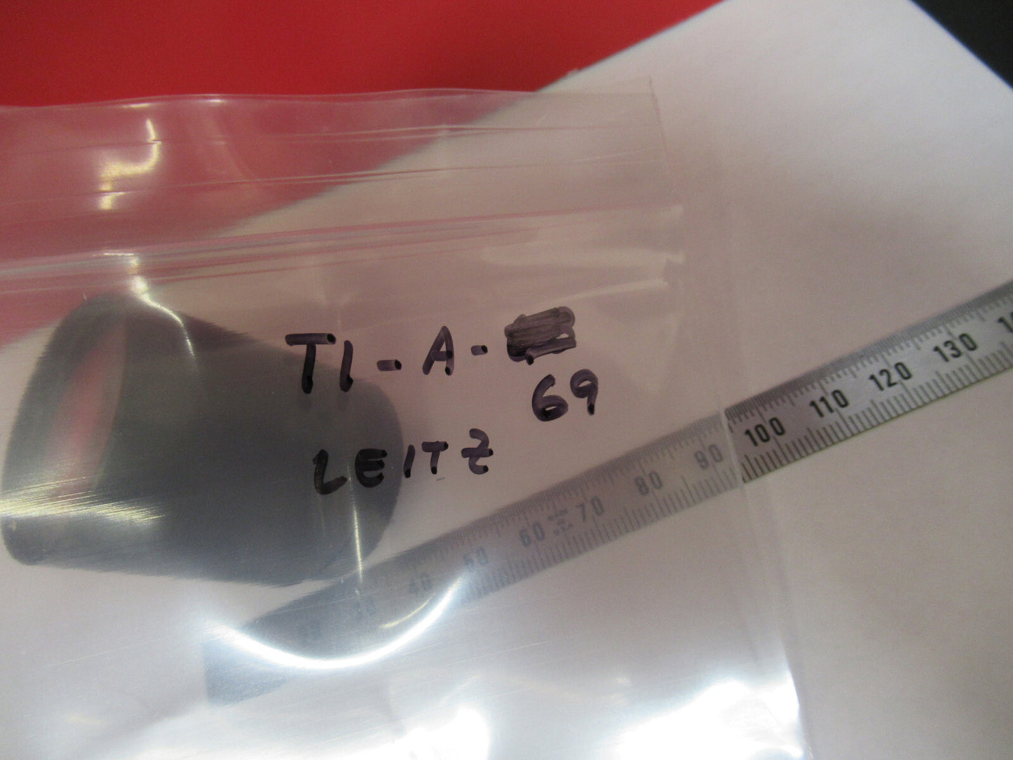 LEITZ WETZLAR GERMANY DIFFUSER ILLUM OPTICS MICROSCOPE PART AS PICTURED T1-A-69