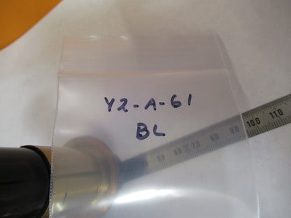 ANTIQUE BRASS BAUSCH LOMB TUBUS INTERNAL MICROSCOPE PART AS PICTURED Y2-A-61