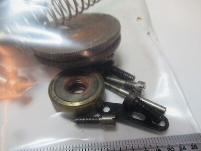 Antique Brass Bausch & Lomb Spare Guts Microscope Part Optics
