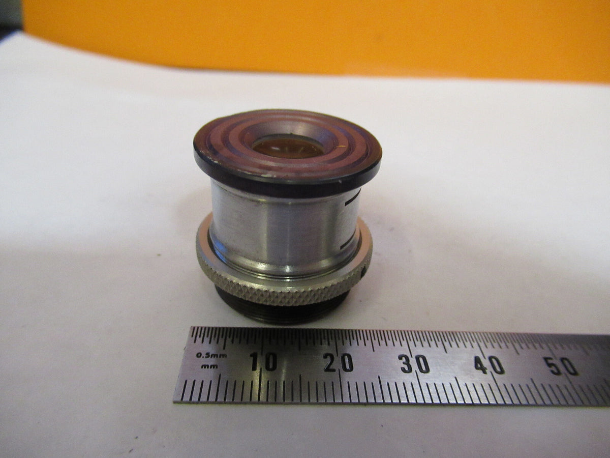 GAERTNER MOUNTED GREEN VIEWER FILTER OPTICS MICROSCOPE PART AS PICTURED Y2-A-92