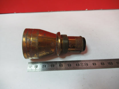 ANTIQUE BRASS VIEWER VERY OLD SCOPE MICROSCOPE PART AS PICTURED S3-B-04