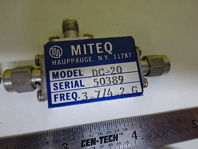 HF-MIKROWELLEN-FREQUENZMODULE MITEQ NEW YORK SMA-STECKER WIE BESEHEN BIN#X7-13
