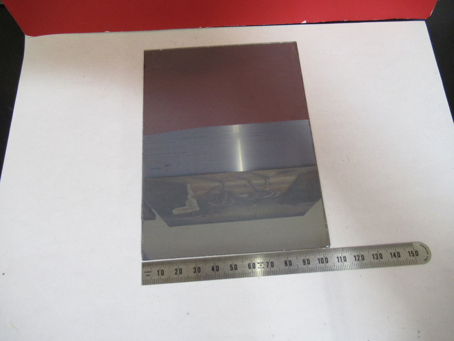 OPTICAL BEAM SPLITTER PLATE MICROSCOPE PART AS Pictured S8-B-14