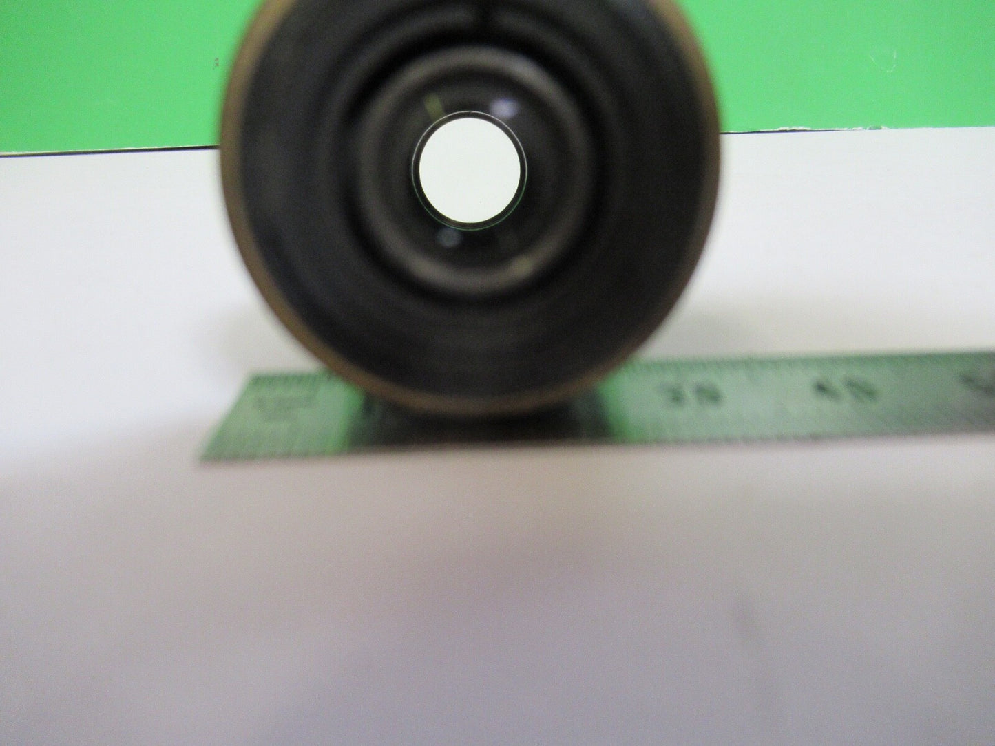 ZEISS JENA OBJECTIVE INFINITY 5X PLANACHROMAT GERMANY MICROSCOPE PART z1-b-54