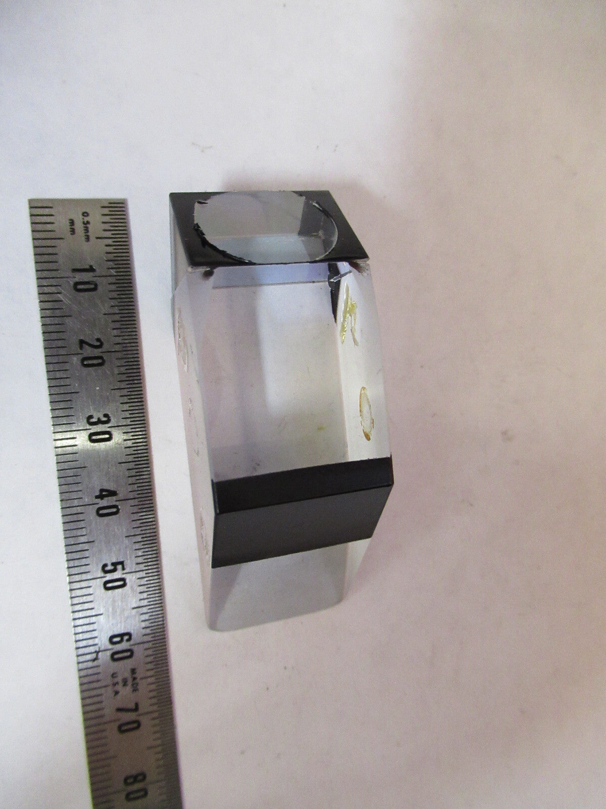 Wild Swiss M20 Head Glass Prism Microscope Part