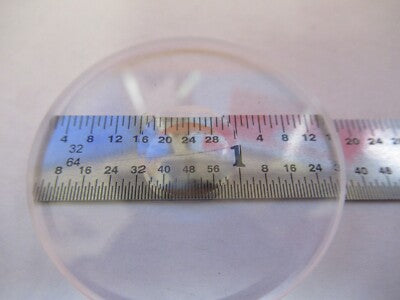 OPTICAL BK7 GLASSROUND PL-CC CENTRE LENS MIL-SPEC OPTICS AS PICTURED &27-B-20