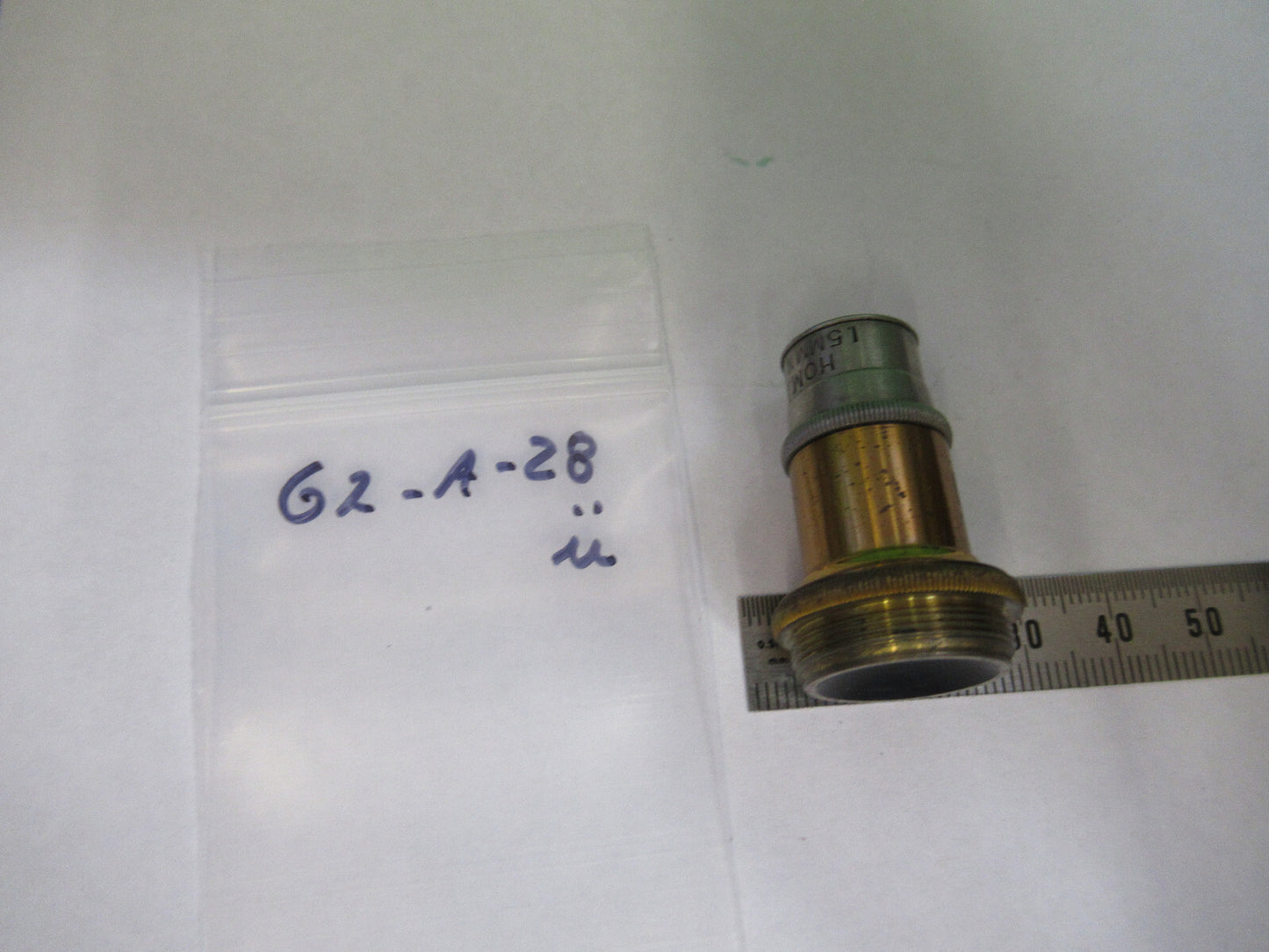 Antique Brass Spencer Lens Co. Objective Rare 109X Microscope Part
