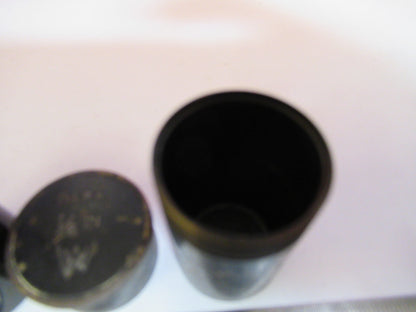 ANTIQUE BRASS CANISTER OBJECTIVE WATSON UK MICROSCOPE PART AS PICTURED S3-B-09