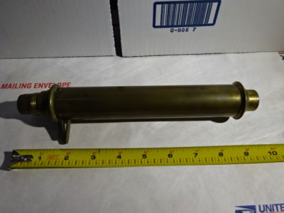 ANTIQUE 1880's BRASS MATTHEWS LONDON TUBUS EYEPIECE MICROSCOPE PART AS IS &96-01