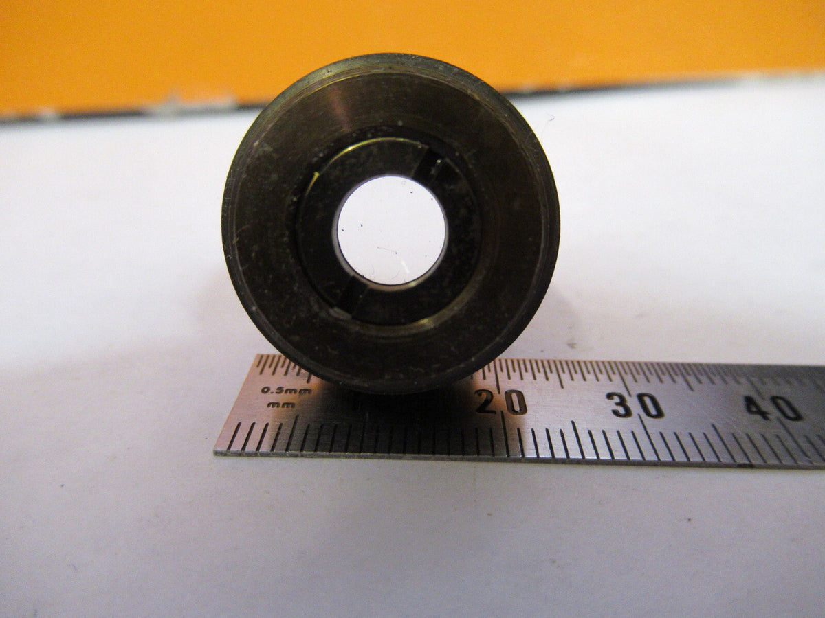 WILD M11 SWISS HEERBRUGG OBJECTIVE 4X LENS MICROSCOPE PART AS PICTURED 72-C-14