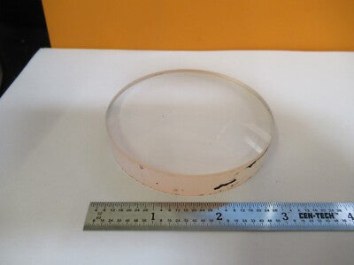 FOR PARTS OPTICAL LENS PLANO CONVEX GLASS [scratches] AS PICTURED &FT-6-205
