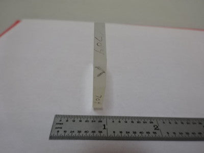 TRUNCATED COATED GLASS TRAPEZOID WINDOW OPTICS OPTICAL AS PICTURED &J4-A-17
