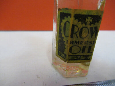 Antique Bausch & Lomb Crown oil bottle Microscope Part