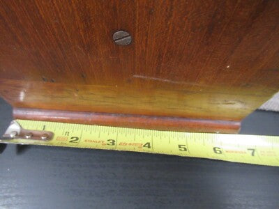Carl Zeiss AG Empty Wood Cabinet 1800's Microscope Part