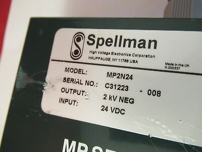 SPELLMAN HOCHSPANNUNGSNETZTEIL 2kV MP2N24 GERÄT WIE ABGEBILDET &amp;100-06