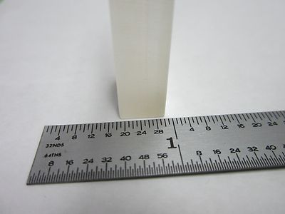 OPTICAL RECTANGULAR LENS PLANO CONCAVE MIL SPEC LASER OPTICS BIN#R1-34