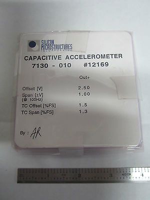 SILICON MICROSTRUCTURES CAPACITIVE ACCELEROMETER 7130-010