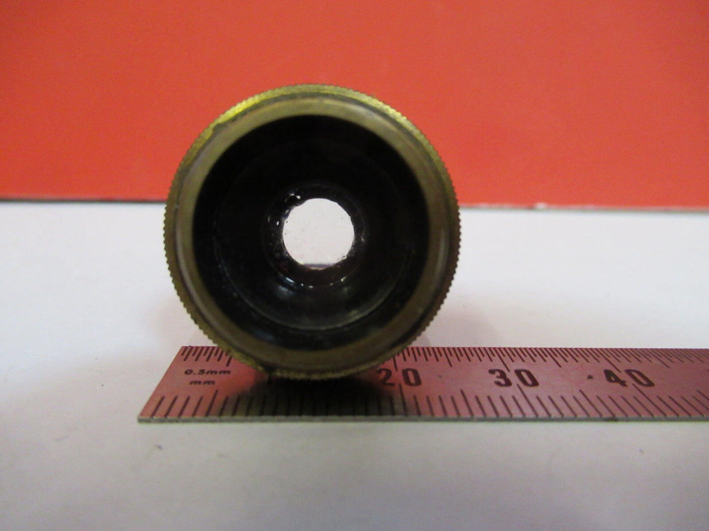 Antique Brass Koristka Italy Objective 8 Microscope Part