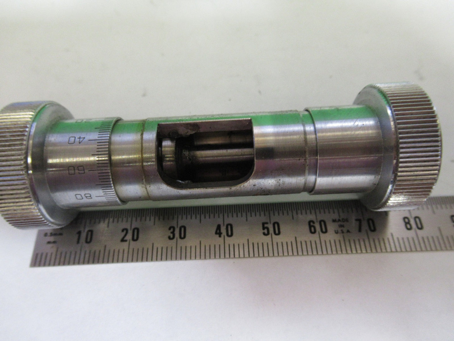 SPENCER AO SET of KNOBS STAGE ANTIQUE MICROSCOPE PART as pic T6-A-72