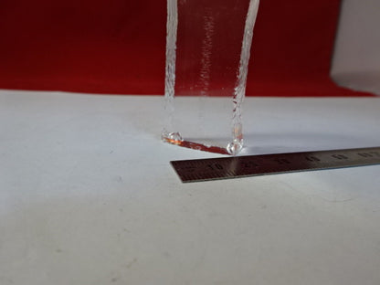 RARE COLLECTABLE Q FACTOR SLAB SYNTHETIC QUARTZ CRYSTAL FREQUENCY CONTROL W8-B22