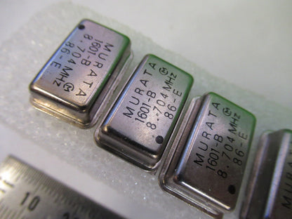 Lot 6 Ea Murata Electronics Quartz Oscillator Frequency 8.704 MHz