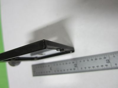 MICROSCOPE PART OLYMPUS JAPAN METALLIC MIRROR OPTICS AS IS BIN#N9-12