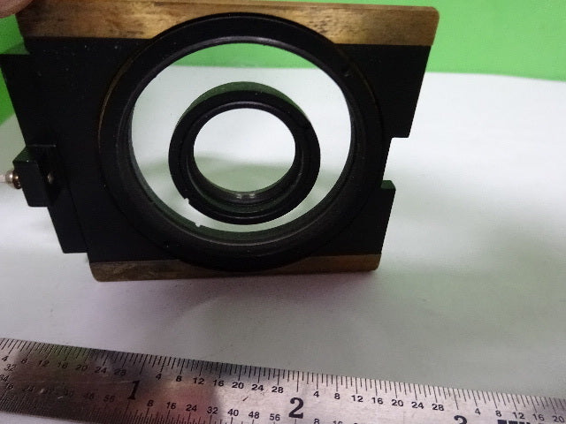 MIKROSKOPTEIL ZEISS POLARISATOR OBJEKTIVHALTER POL OPTICS AS IS #AQ-08