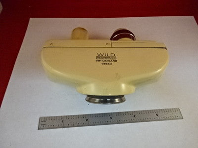 Microscope Part Wild Swiss Binocular Head Optics