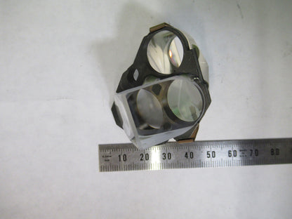 AMSCOPE PRISM ASSEMBLIES STEREO HEAD OPTICS MICROSCOPE PART AS PICTURED 82-A-80