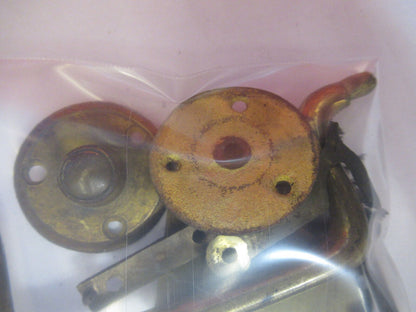 ANTIQUE LOCK PIECES for cabinet BECK UK MICROSCOPE PART AS PICTURED Y7-B-55