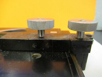 ANTIQUE BAUSCH LOMB  STAGE XY TABLE MICROSCOPE PART AS PICTURED P6-A-90